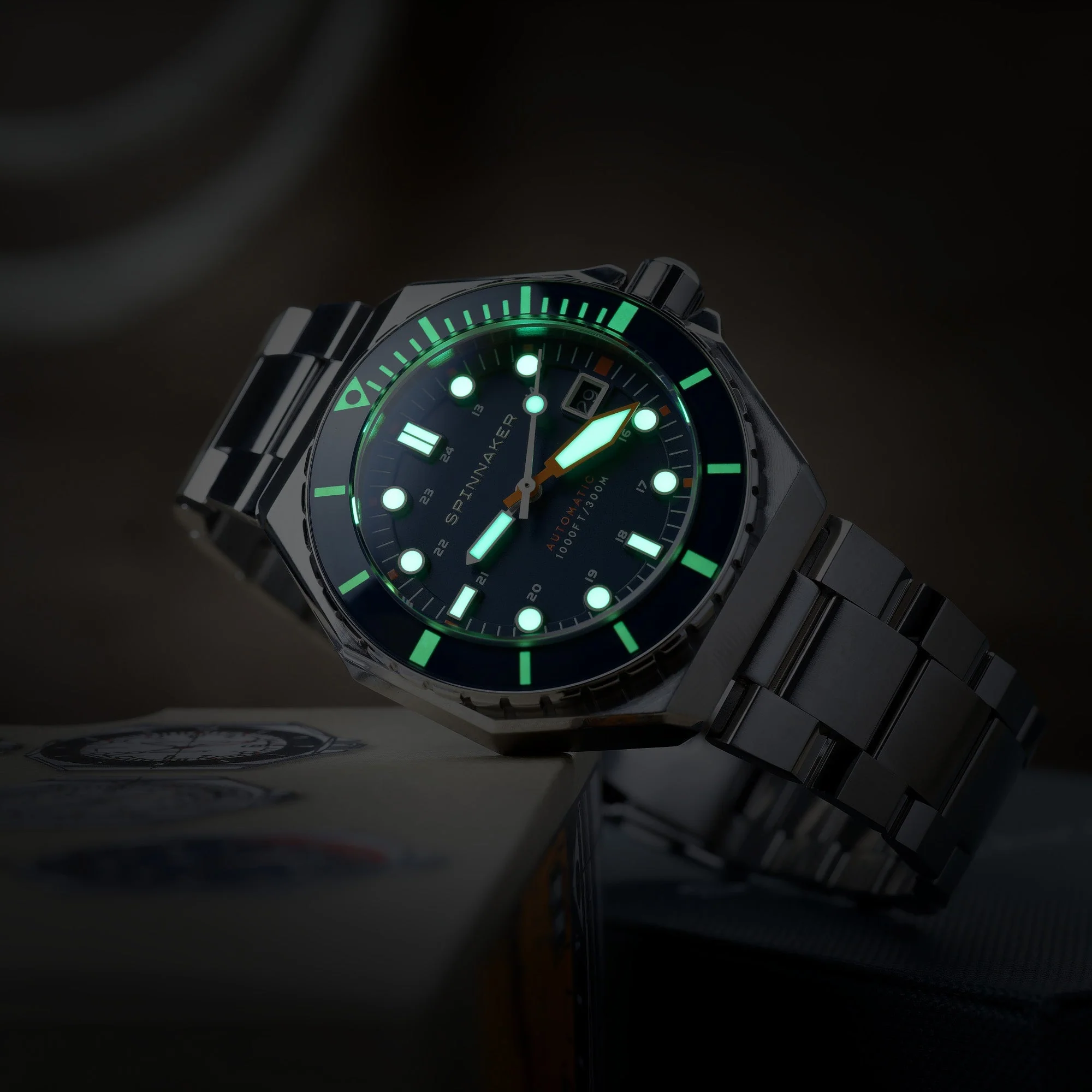 Dumas Blue / Orange / Stainless Steel | Blue Dial - Image 6