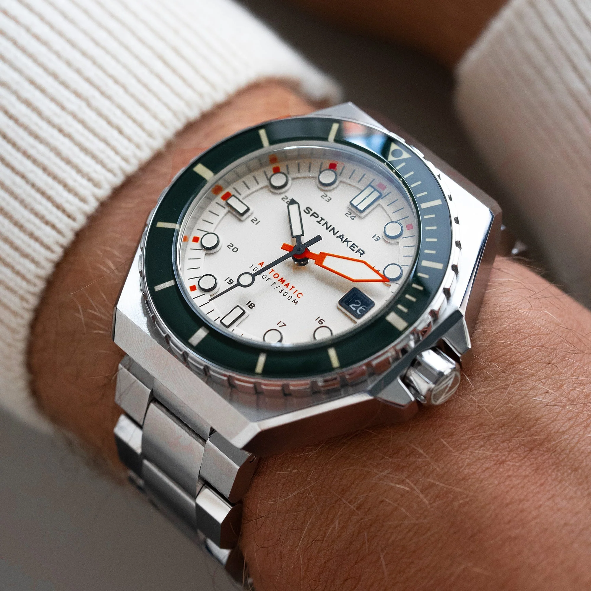 Dumas White / Blue / Stainless Steel | White Dial - Image 3