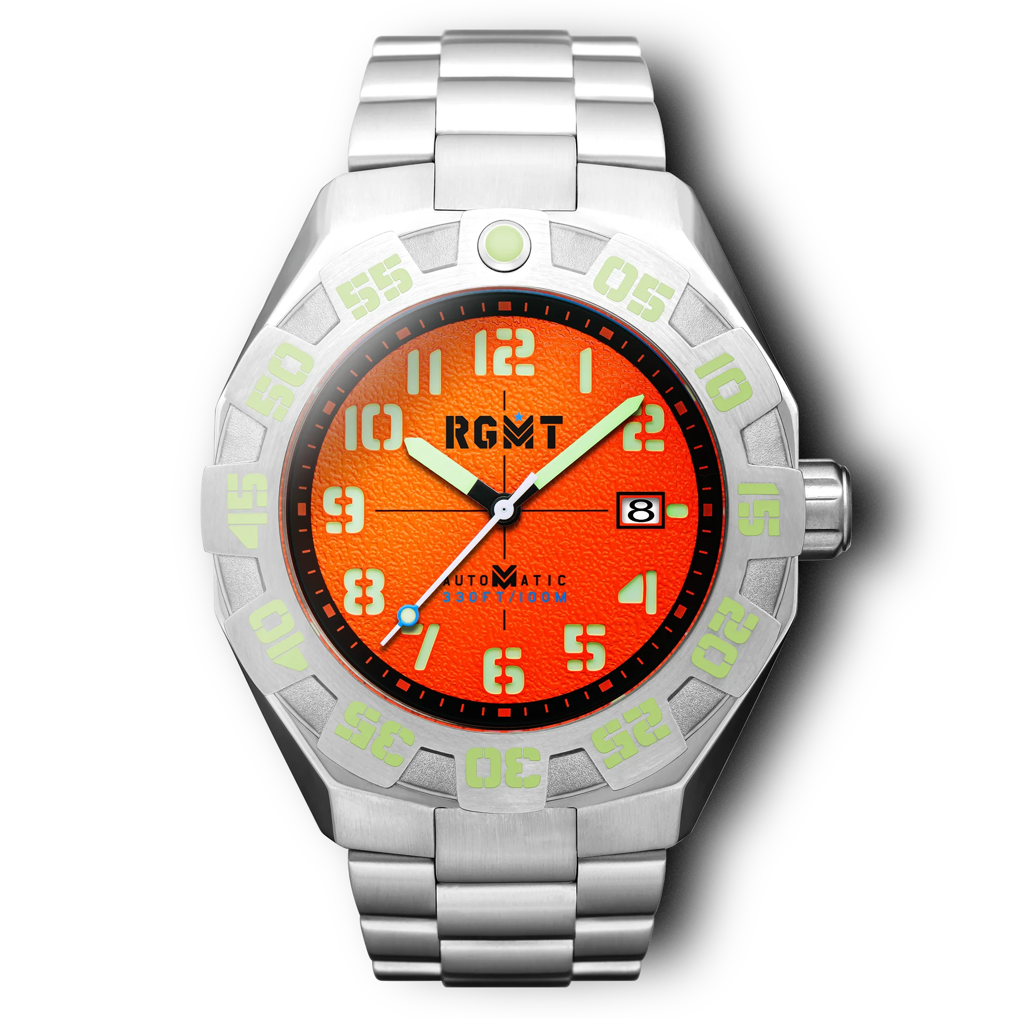 New Field Master Automatic Orange / Stainless Steel | Orange Dial - Image 8