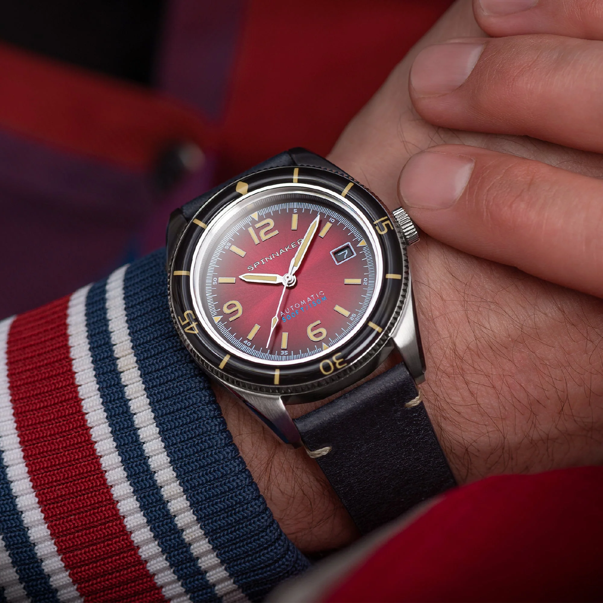 Fleuss Red / Leather | Red Dial - Image 16