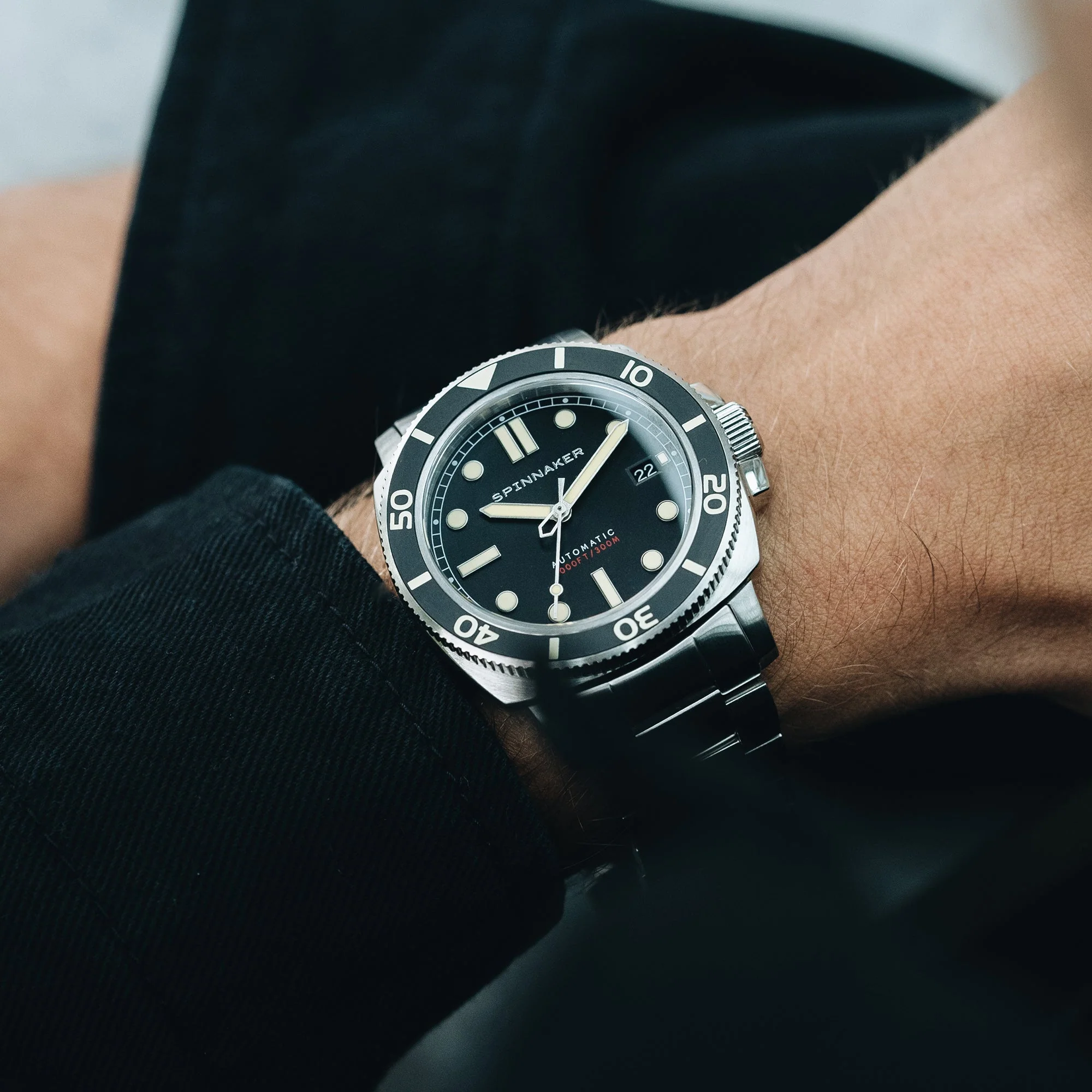 Hull Diver Black / Stainless Steel | Black Dial - Image 3