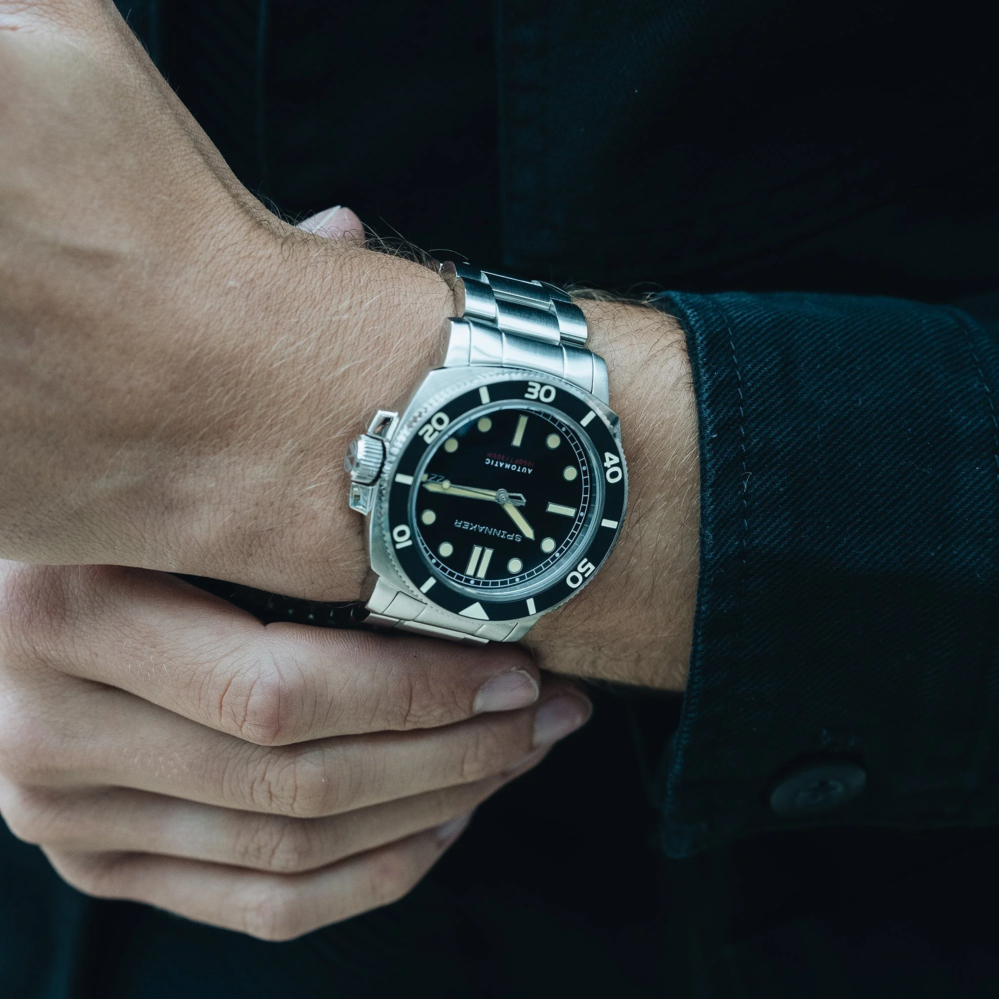 Hull Diver Black / Stainless Steel | Black Dial - Image 4