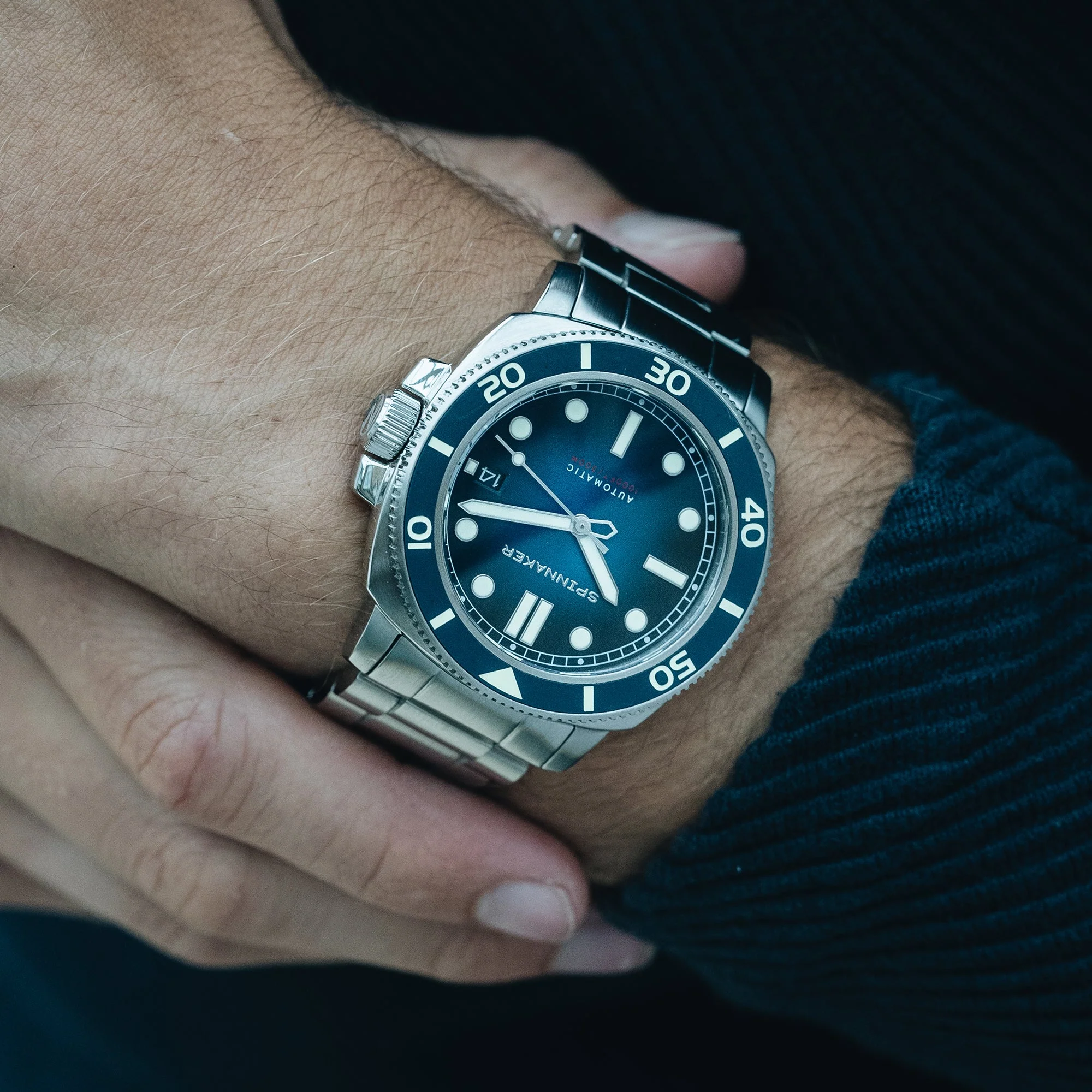 Hull Diver Blue / Stainless Steel | Blue Dial - Image 8