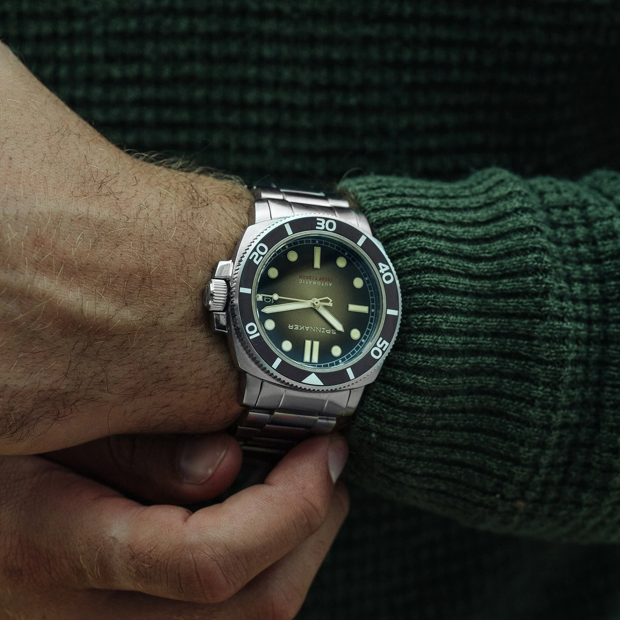 Hull Diver Brown / Stainless Steel | Brown Dial - Image 4