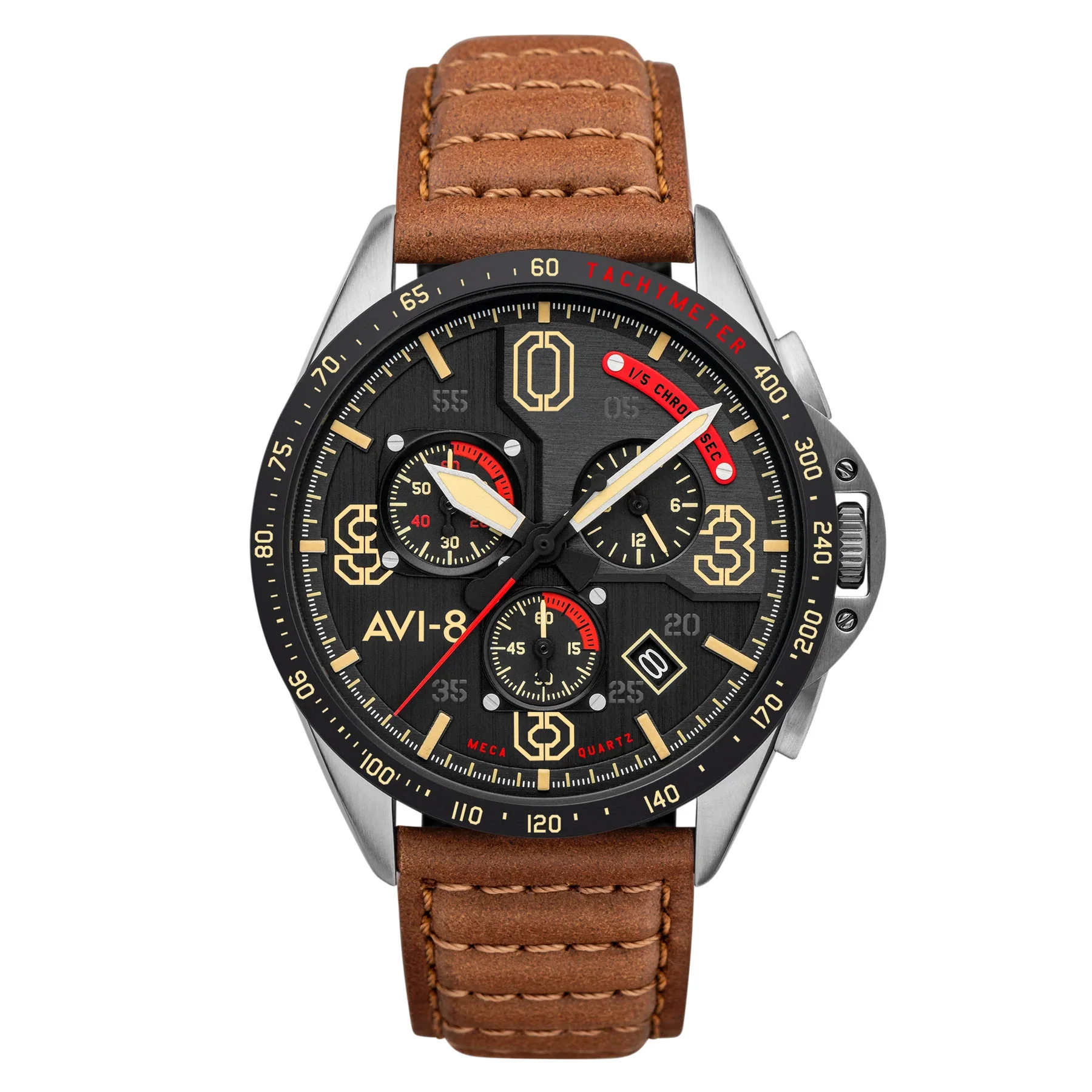 P-51 Mustang Blakeslee Chronograph | Black Dial - Image 16