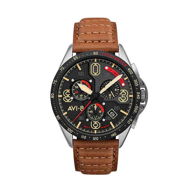 P-51 Mustang Blakeslee Chronograph | Black Dial - Image 25