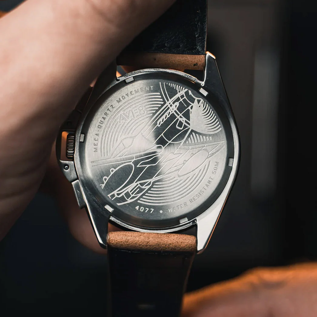 P-51 Mustang Blakeslee Chronograph | Black Dial - Image 30
